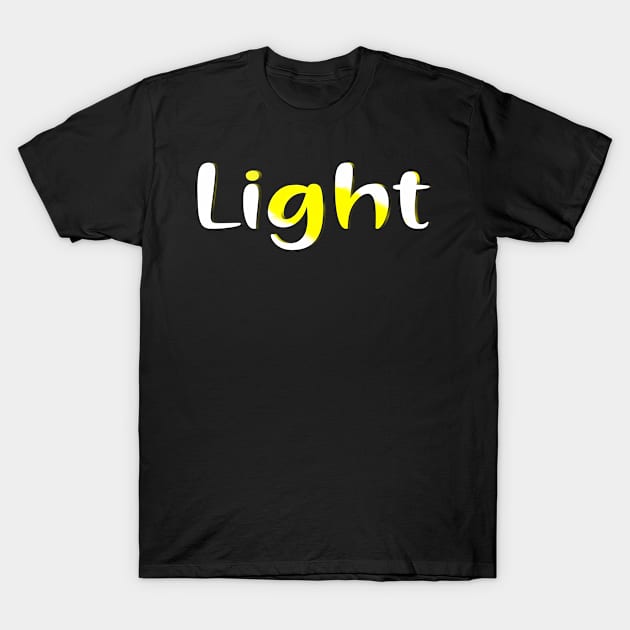 light T-Shirt by TshopperUSA